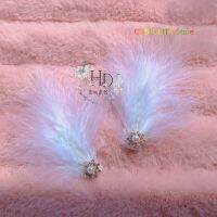 Lolita Halo White Angel Feather Wings Crown Hair Accessories Cosplay Super Fairy Crystal Aperture Flower Wedding Headdress