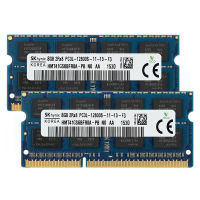 Hynix DDR3L RAM 16GB (2X8GB) 1600MHz หน่วยความจำแล็ปท็อป2Rx8 PC3L-12800S SODIMM 204Pin 1.35V หน่วยความจำโน้ตบุ๊ค