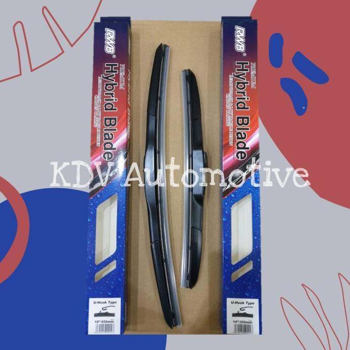 Wiper Mobil Hybrid Blade Rwb Series Wipper Mobil Hybrid Rwb Lazada Indonesia