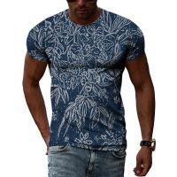 Summer Fashion New Original National Style Mens t-shirt Trend Casual Printed Round Neck Short Sleeve harajuku streetwear Tees