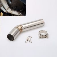 Motorcycle Exhaust Muffler Middle Link Pipe For Suzuki GSXR 600 GSXR 750 GSXR 1000 GSXR600 GSXR750 GSXR1000 2008 k8 Slip-on Haberdashery