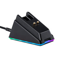 Chroma RGB แท่นชาร์จสำหรับ Razer Wireless Mouse DeathAdder V2 Pro,Naga Pro,Viper Ultimate และ Basilisk Ultimate Mouse