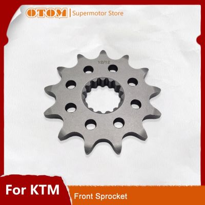 OTOM เฟืองด้านหน้า13T ดีไซน์น้ำหนักเบาสำหรับเคทีเอ็ม SX SXF XC XCF XCW EXC MXC MXC HUSQVARNA FC FE TC TE