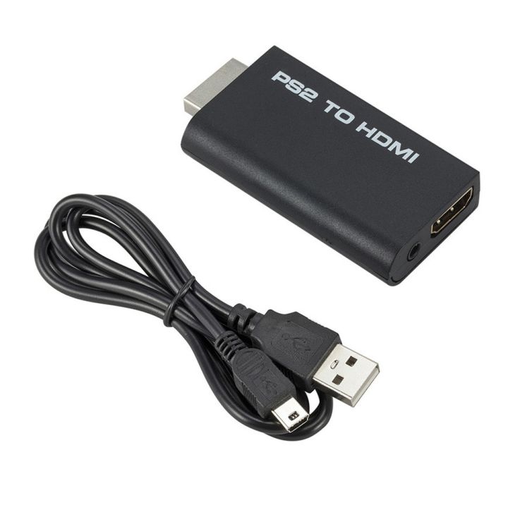 ps2-to-hdmi-compatible-converter-480i-480p-576i-ps2-audio-video-adapter-with-3-5mm-audio-cable-supports-pc-all-ps2-display-modes