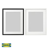 IKEA กรอบรูป RIBBA 40x50 ซม. (ขาว/ดำ)