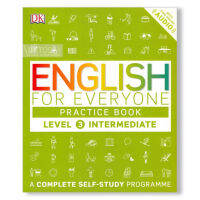 (C221) 9780241243527 ENGLISH FOR EVERYONE: PRACTICE BOOK LEVEL 3 INTERMEDIATE