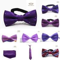 Boy Bowtie หูกระต่าย โบว์ไทเด็ก สีม่วง สีส้ม สำเร็จรูป สายเลื่อนปรับระดับสั้นยาวได้ เหมาะใช้งานแสดง งานโรงเรียน งานแสดง งานต่าง ๆ น่ารัก