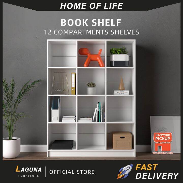 Book Shelf Book Rack Divider with 9 Compartments Lazada PH