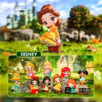 Disney Princess Fairy Town Snow White Merida Belle Rapunzel Ariel Mulan and Mushu Action Figure Dolls Toys Collection Gifts