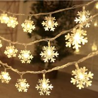 {Decwork}เกล็ดหิมะไฟ LED ตกแต่งคริสต์มาสบ้านคริสต์มาสต้นไม้แขวนพวงมาลัยเครื่องประดับคริสต์มาส N Avidad Noel2022ของขวัญปีใหม่2023