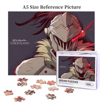 Goblin Slayer (3) Wooden Jigsaw Puzzle 500 Pieces Educational Toy Painting Art Decor Decompression toys 500pcs