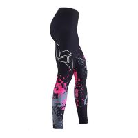 【YD】 Sport Leggings Pants Workout Clothing Jogging Gym Tights Stretch Print Sportswear Leggins