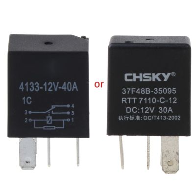 ยานยนต์12V 40A 5 Pin Relay อายุการใช้งานรีเลย์รถยนต์สำหรับรถยนต์