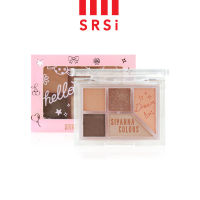 Sivanna Crystal Eyeshadow Palette #HF5081 : ซิวานน่า คริสตัล อายแชโดว์ พาเลทท์ x 1 ชิ้น srsi