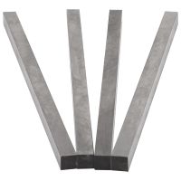 4 pcs CNC Lathe HSS Square Cutting Tool Bits Bar 8mm x 8mm x 200mm Gray