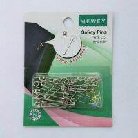 Newey SAFETY PIN (27MM) - REDUCED SMALL CAP / เข็มกลัดซ่อนปลายขนาด 27 มิลลิเมตร สีเงิน แบรนด์ Newey (แบรนด์ในเครือ Prym Germany) (N39083)