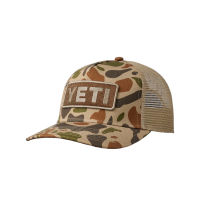 YETI หมวก รุ่น LOGO FULL CAMO TRUCKER HAT BROWN CAMO