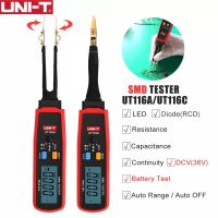 UNI-T SMD Multimeter UT116A UT116C Auto Range Resistance Capacitance Diode(RCD) LED Zener DCV Continuity Battery Tester Meter