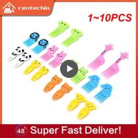 1 10PCS Food picks new animal farm mini cartoon fruit fork fork bento box dessert spoon and fork set children kids tableware