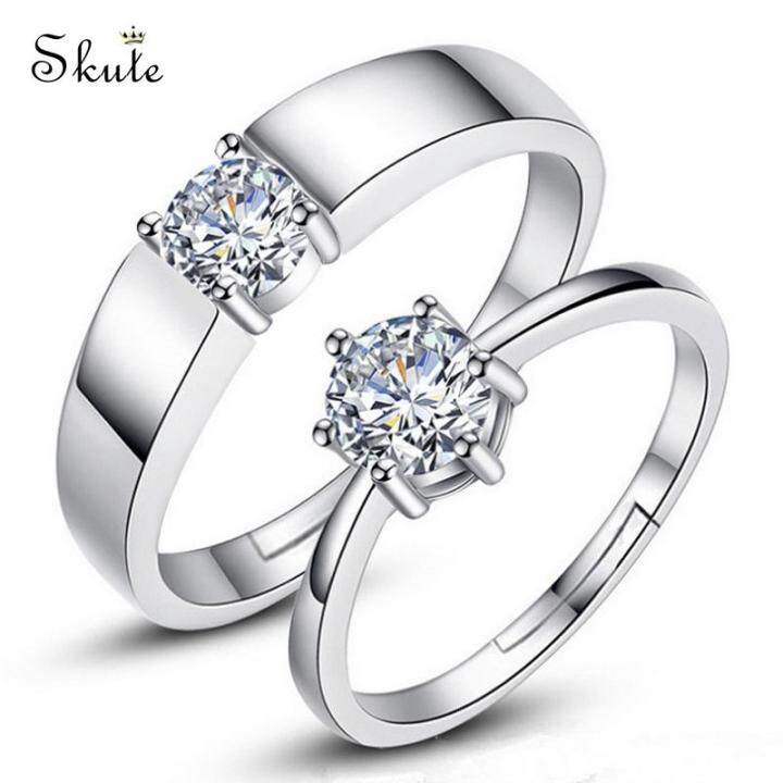 Nhẫn đôi bạc ta Kafura Couple Rings Cáo Bạc  Trang Sức Bạc