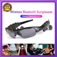 แว่นอัจฉริยะ(มีไมค์) MP3 Player พร้อมบลูทูธ Smart Glasses Bluetooth4.1 แว่นตาบลูทู ธ หูฟังบลูทูธไร้สาย รับสาย / วางสาย กันน้ำ