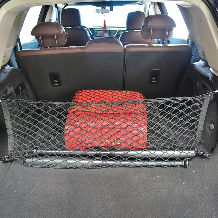 Car Storage Mesh Net Heavy Duty Stretchable Cargo Net Car Interior