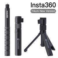 ไม้เซลฟี่ Insta360แบบมองไม่เห็นเวลากระสุนสำหรับ X3 Insta360/หนึ่ง X2 /Rs/go 2ของแท้อะลูมินัมอัลลอยอุปกรณ์เสริมไม้เซลฟี่