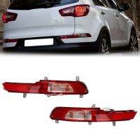 Car Left Right Rear Bumper Fog Light Parking Warning Reflector LED Taillights for Kia Sportage 2011 2012 2013 2014