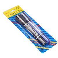 ปากกาเคมี ปากกาเมจิก (1ชุด 2ชิ้น) รุ่น Marker-pen-2-pieces-set-05g-June3
