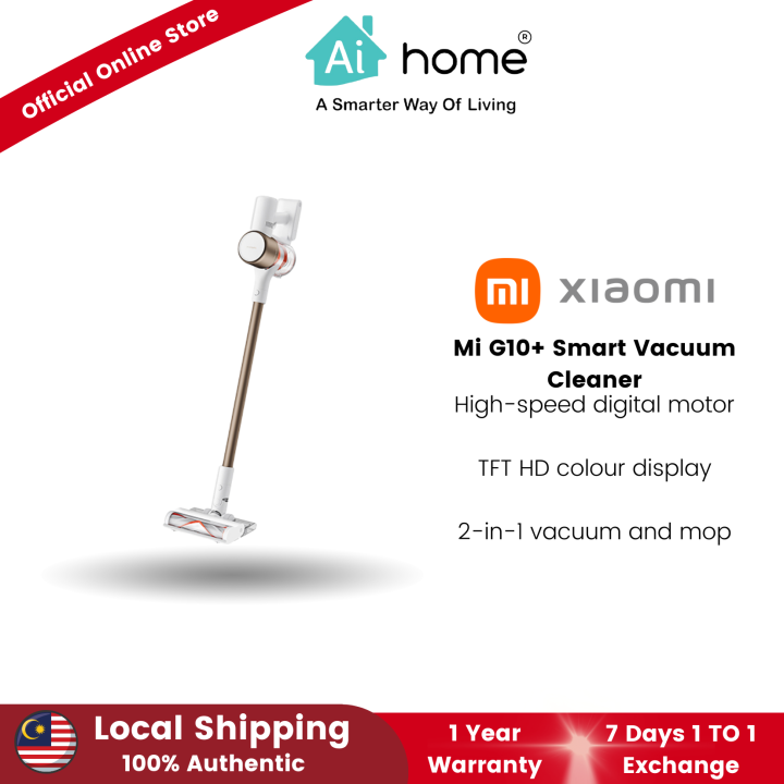 Mi G10+ Smart Vacuum Cleaner with 150AW Suction Power, 65mins Running ...