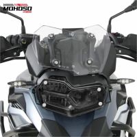 ตะแกรงฝาครอบป้องกันป้องกันไฟหน้ารถจักรยานยนต์ใหม่สำหรับ BMW F850GS Adventure F 850 GS F750GS 2018-2023ที่ป้องกันไฟหน้า