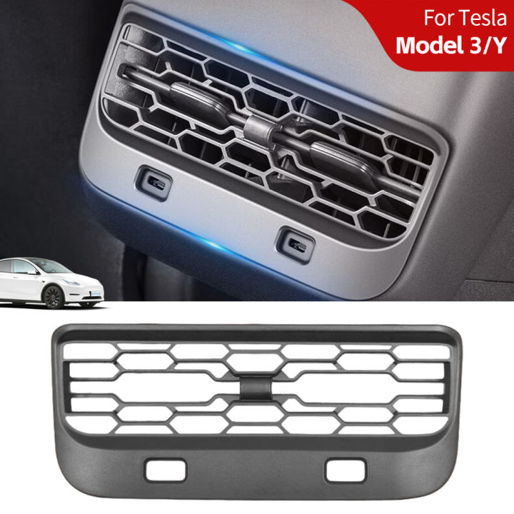WY Car Rear Air Vent Grille Cover Accessories Center Console
