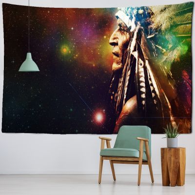 【CW】♧♝  Sculpture Tapestry Wall Hanging Psychedelic Room Background