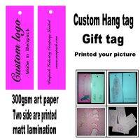 Custom Printed Clothes Price Paper Gift Swing  Hang Tag Labels