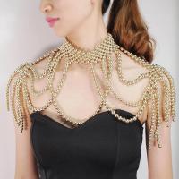 Fashion Chunky Statement Necklace For Women Necklace Bib Collar Choker Handmade Pearl Necklaces Maxi Jewelry UKMOC