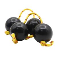 2 Pairs Aslatua African Shaker Aslatuas Rhythm Balls