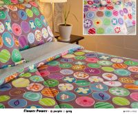 FAIRmaid ผ้านวมเย็บติด ลาย Flower Power  สำหรับเตียง 6 ฟุต หรือ 5 ฟุต (100"x 90") / สำหรับเตียง 3.5 ฟุต (70"x 90") / สำหรับห่มคนเดียว (50"x 80")