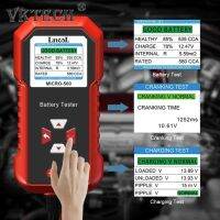 ZZOOI 12V 24V Battery Tester Professional Battery Capacity Tester Stored As QR Code Digital Analyzer Tester for Car Motorcycle