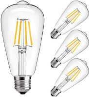 LED EDISON VINTAGE 4 Watt ( WARMWHITE แสงสีเหลืองนวล แพ็ค 3 หลอด )