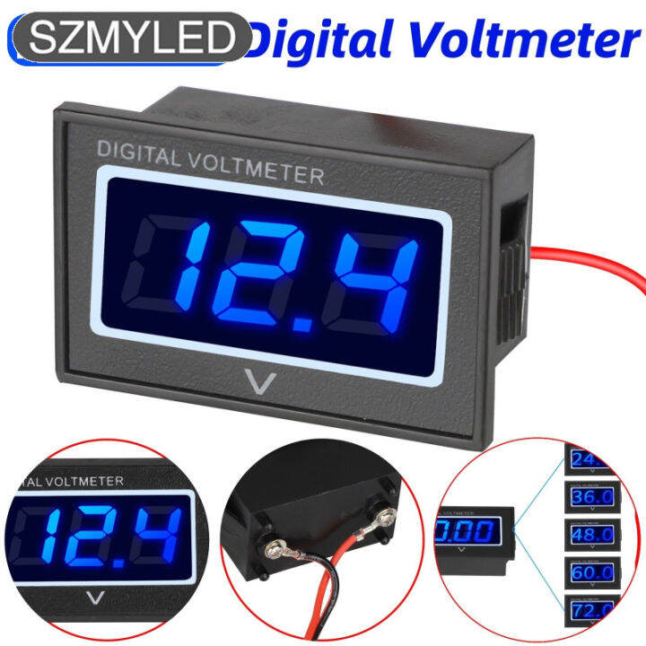 Monitor Batteria 100A LCD - Tester Digitale Per 12V-72V Con Shunt E Cavo 2m Per Auto E Camper