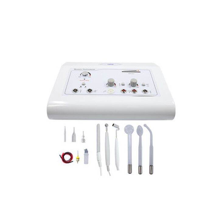 NEW 4In1 Galvanic Vacuum Spray High Frequency Electropathy Machine For