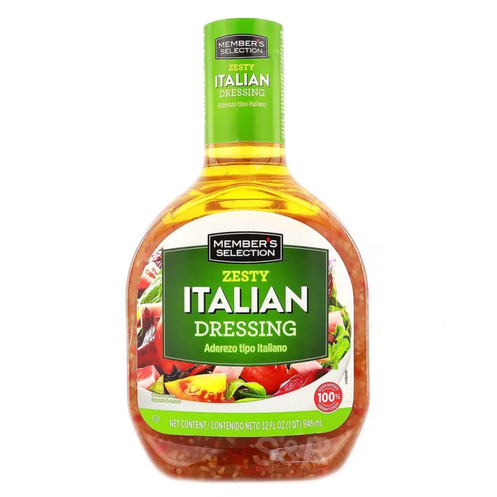 Members Selection Zesty Italian Dressing 946ml Lazada Ph