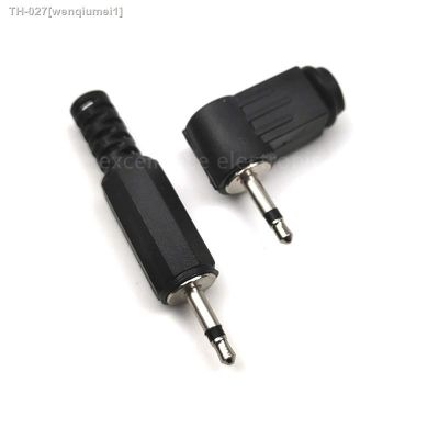 ✵❇✼ 5Pcs 2.5mm Mono Audio Plug 2.5 Wire Type Headphone Plug Connector 2-pole Plug Connectors