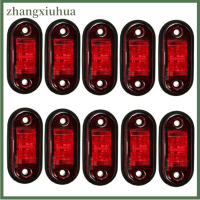 Zhangxiuhua รถพ่วงบรรทุกสำหรับรถยนต์แผ่นเรืองแสง12V 24V 2เครื่องหมายไฟ LED ด้านข้างอเนกประสงค์สำหรับ10X