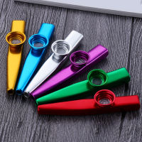 Muslady 6ชิ้นอลูมิเนียม Kazoo เครื่องดนตรีสำหรับเด็กผู้ใหญ่เริ่มต้น