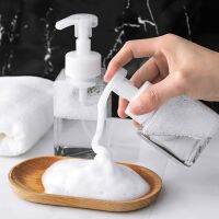 2Pcs Portable Foaming Bottle Liquid Soap Bottling Shampoo Lotion Shower Pump Dispenser Container