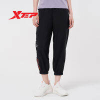 Xtep กางเกงผู้หญิงเลกกิ้ง Capris ลำลองกีฬาฤดูร้อนกางเกงอเนกประสงค์กางเกงถัก879228690366