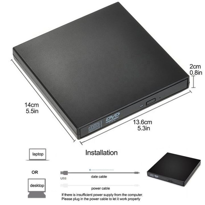 usb-2-0แบบพกพาออปติคอลไดรฟ์ภายนอกซีดี-dvd-rom-ซีดี-เครื่องเล่น-dvd-rw-เครื่องอ่านแบบบางเครื่องบันทึกพกพาสำหรับ-windows-mac-os-ผลิตภัณฑ์ที่น่าเชื่อถือมีส่วนลด