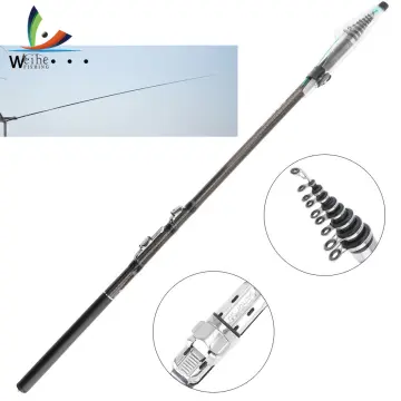 Fishing Pole New Carbon Rock Fishing Rod Sea Ultra-Light Portable Carp  Telescopic Fishing Rod Surfing Rotating Rod 2.7m 3.6M 4.5M 5.4M 6.3M  Portable Travel Fishing Pole (Size : 3.6m) : : Sports