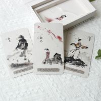 Charm of Ink Affirmation Cards ไพ่ออราเคิล สวย แท้ Eastern Ink ไพ่ยิปซี เทพจีน นางฟ้าจีนโบราณ เทวดา Chinese Oracle Cards